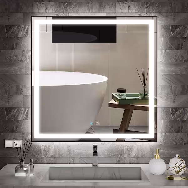 led mirrors, led bathroom mirror, led vanity mirror, mirror with led lights, led wall mirror